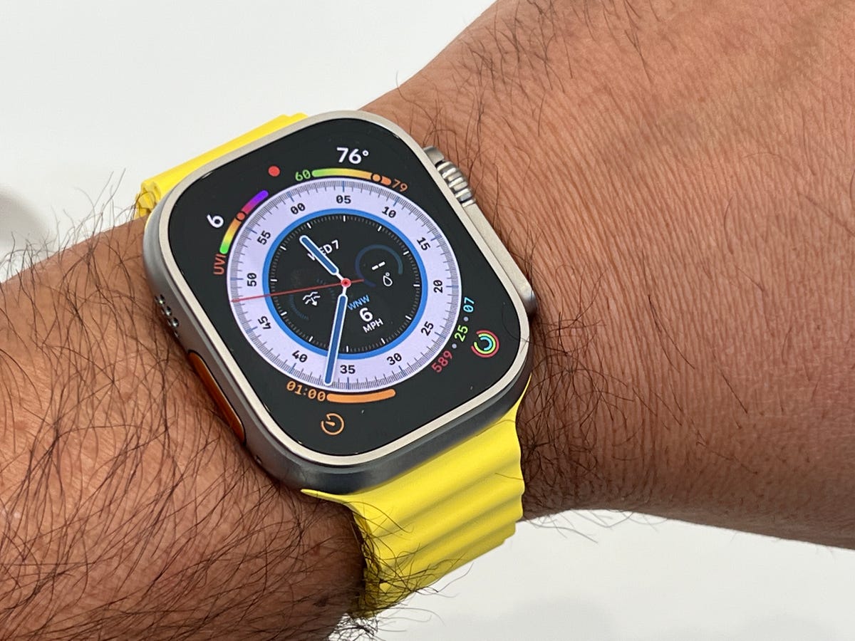 Apple Watch Ultra on-wrist
