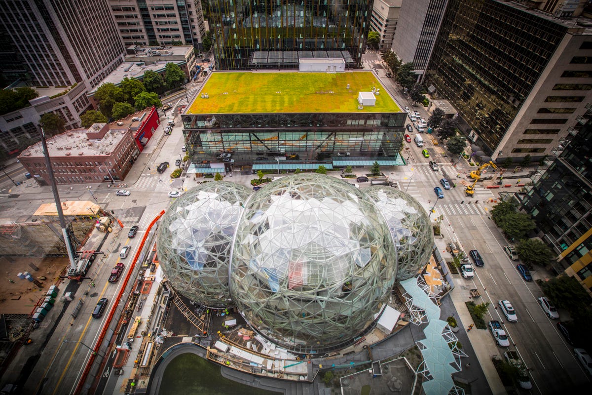 Seattle Amazon spheres