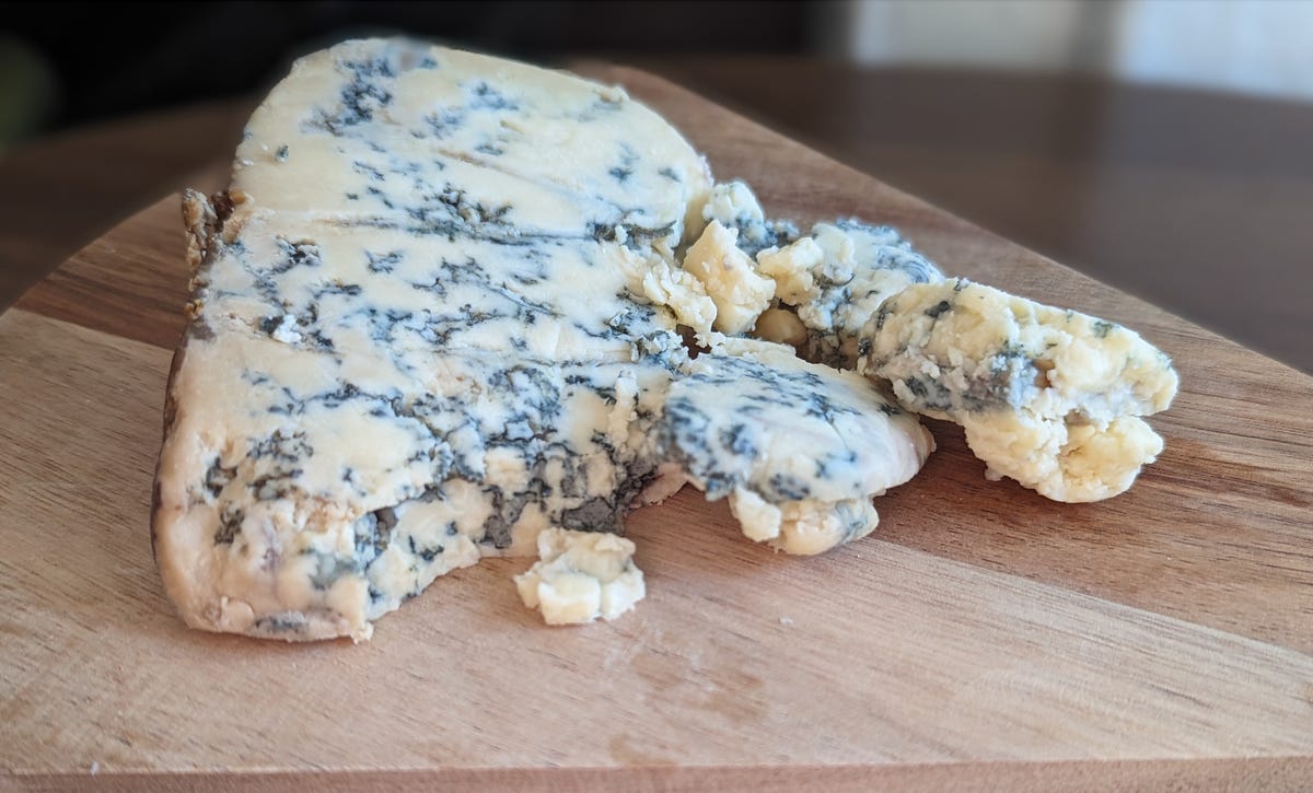 blue cheese on board