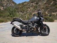 <p>The Pan America somehow looks like a Harley-Davidson and a world-class adventure bike all at once.</p>