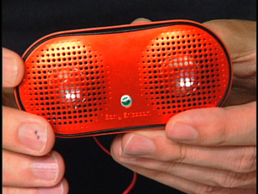 Sony Ericsson MPS-75 portable speakers