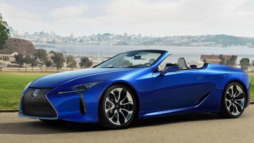 2021 Lexus LC 500 Convertible: Less roof, more gorgeous