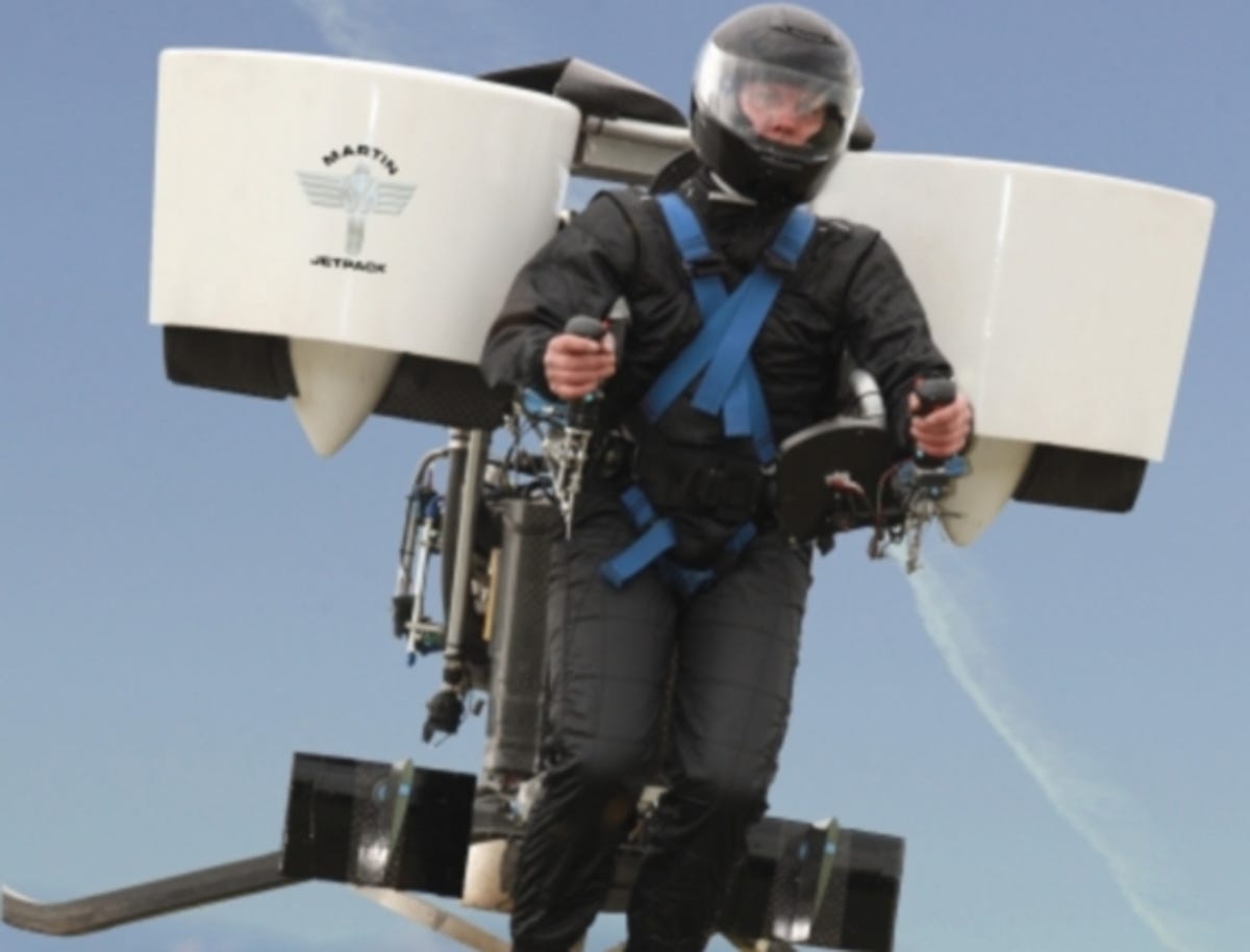 Water-Powered Jetpack Runs Two Hours on Single Tank