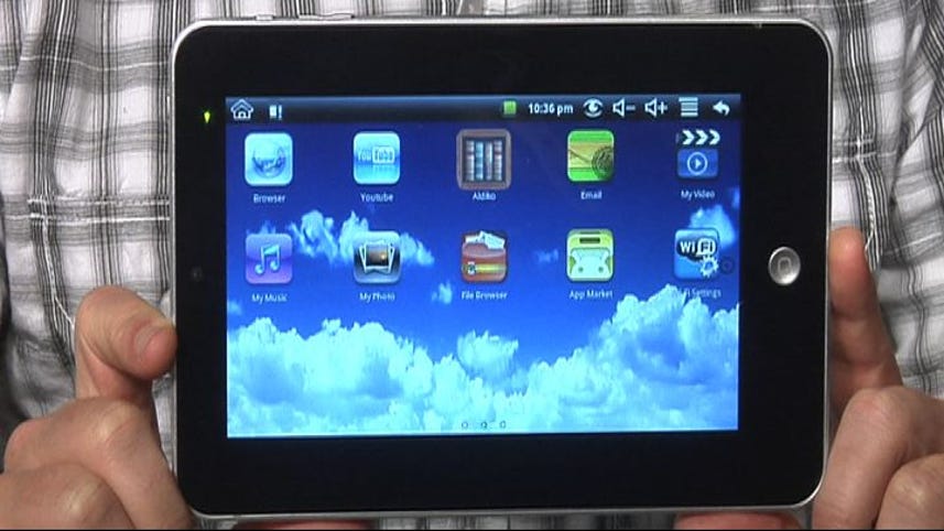 Maylong M-150 Android tablet