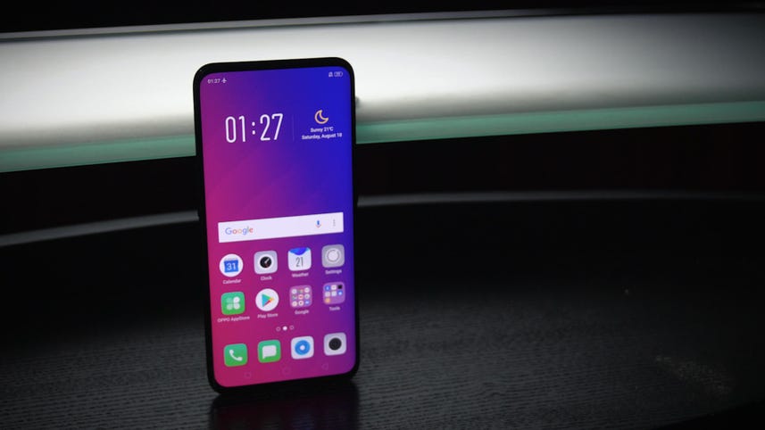 The Oppo Find X phone is dead sexy