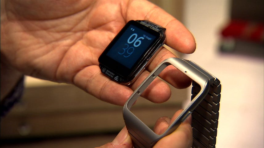 Sony Smartwatch 3 comes in a snazzy stainless steel body