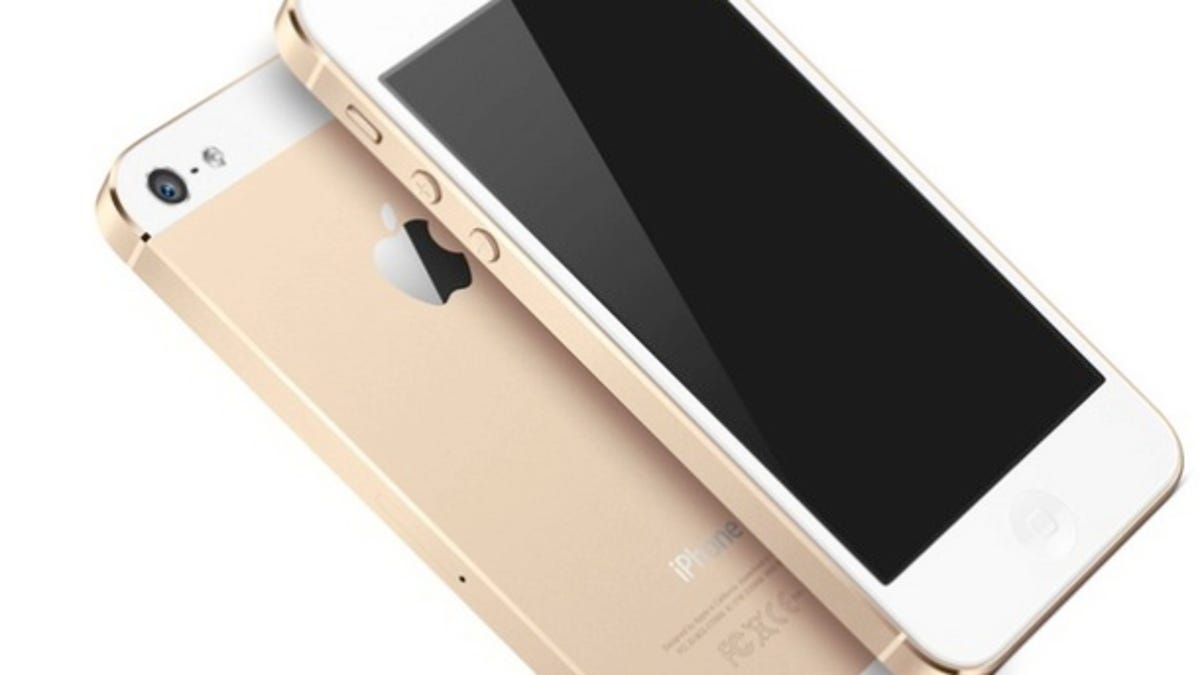 Rendering of a champagne-colored iPhone 5S: It will be interesting to see if Apple still has some big surprises in store that analysts and the media haven't covered yet.