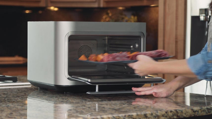 This smart oven cooks with the power of light
