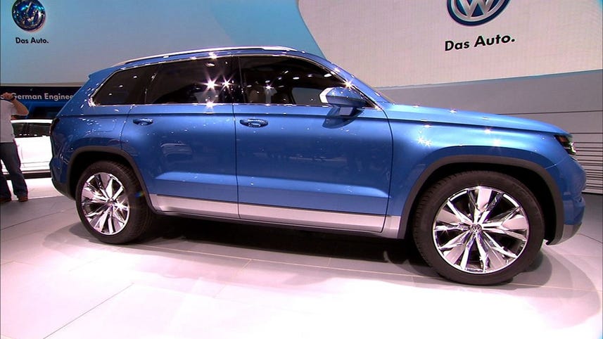 VW unveils its CrossBlue concept