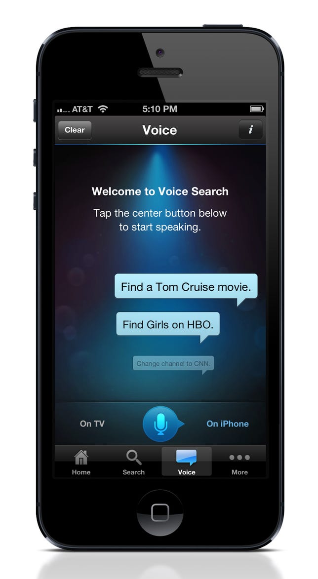 DirecTV voice search