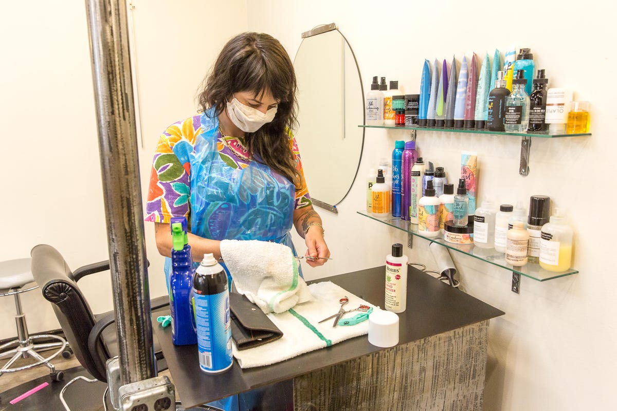 Your next visit to the hair salon may be different after the reopening
