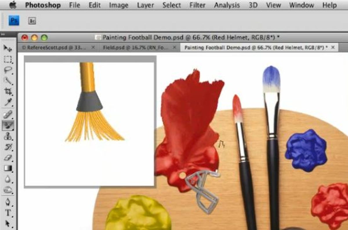 Want more lifelike painting? Adobe is simulating actual brushes and paint behavior.