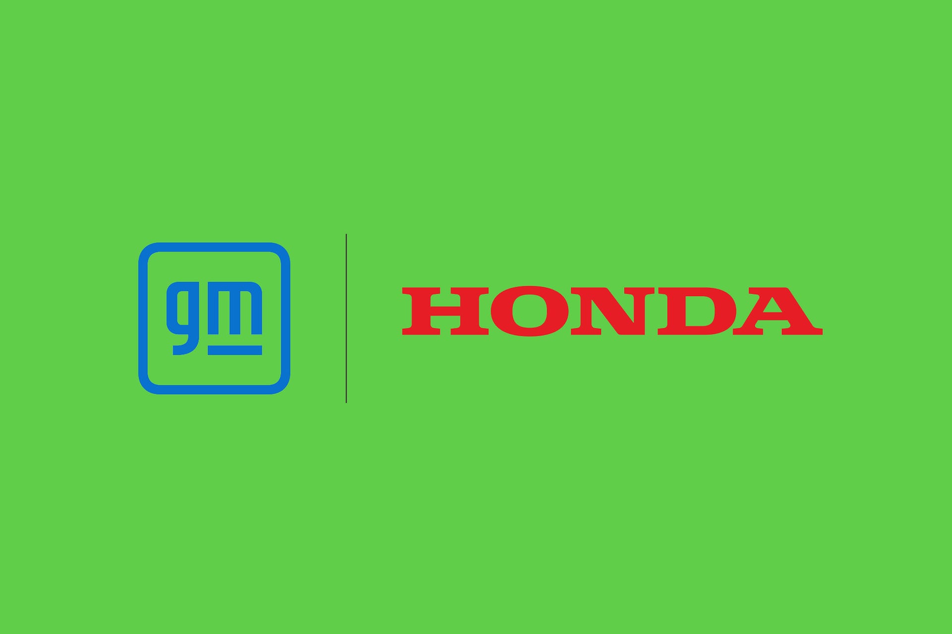 GM Honda Expanded EV Partnership - logos