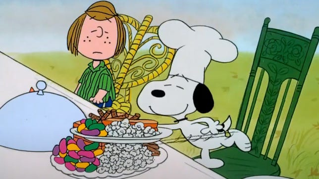 charlie brown thanksgiving