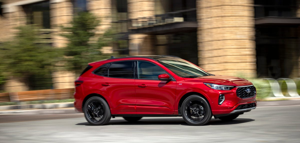 2023 Ford Escape ST-Line Elite SUV in Rapid Red