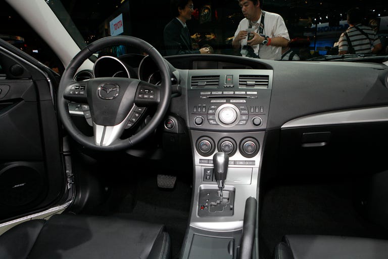 2010 Mazda3 interior