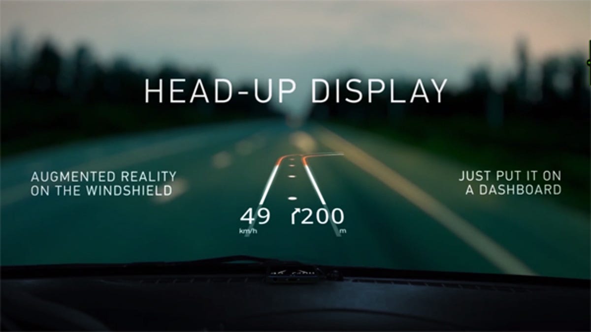 Hudway app delivers windshield HUD for driving - CNET