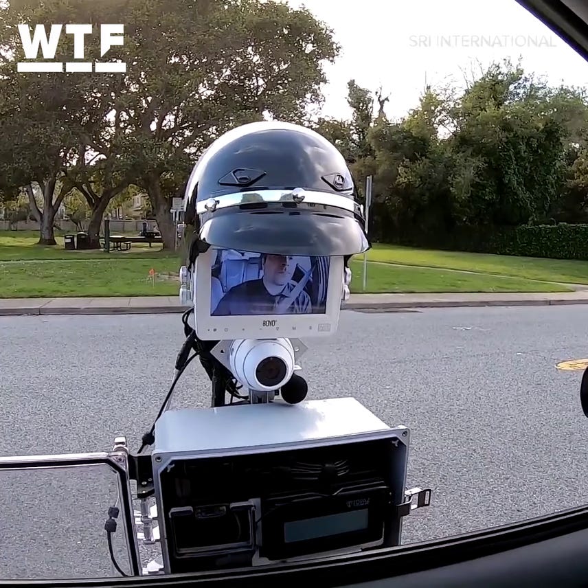 This robot may one day write you a traffic ticket