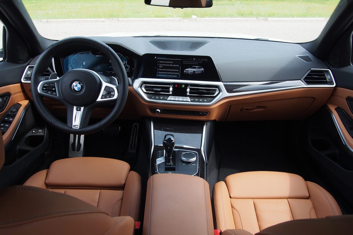 2021 BMW 330e Sedan - interior