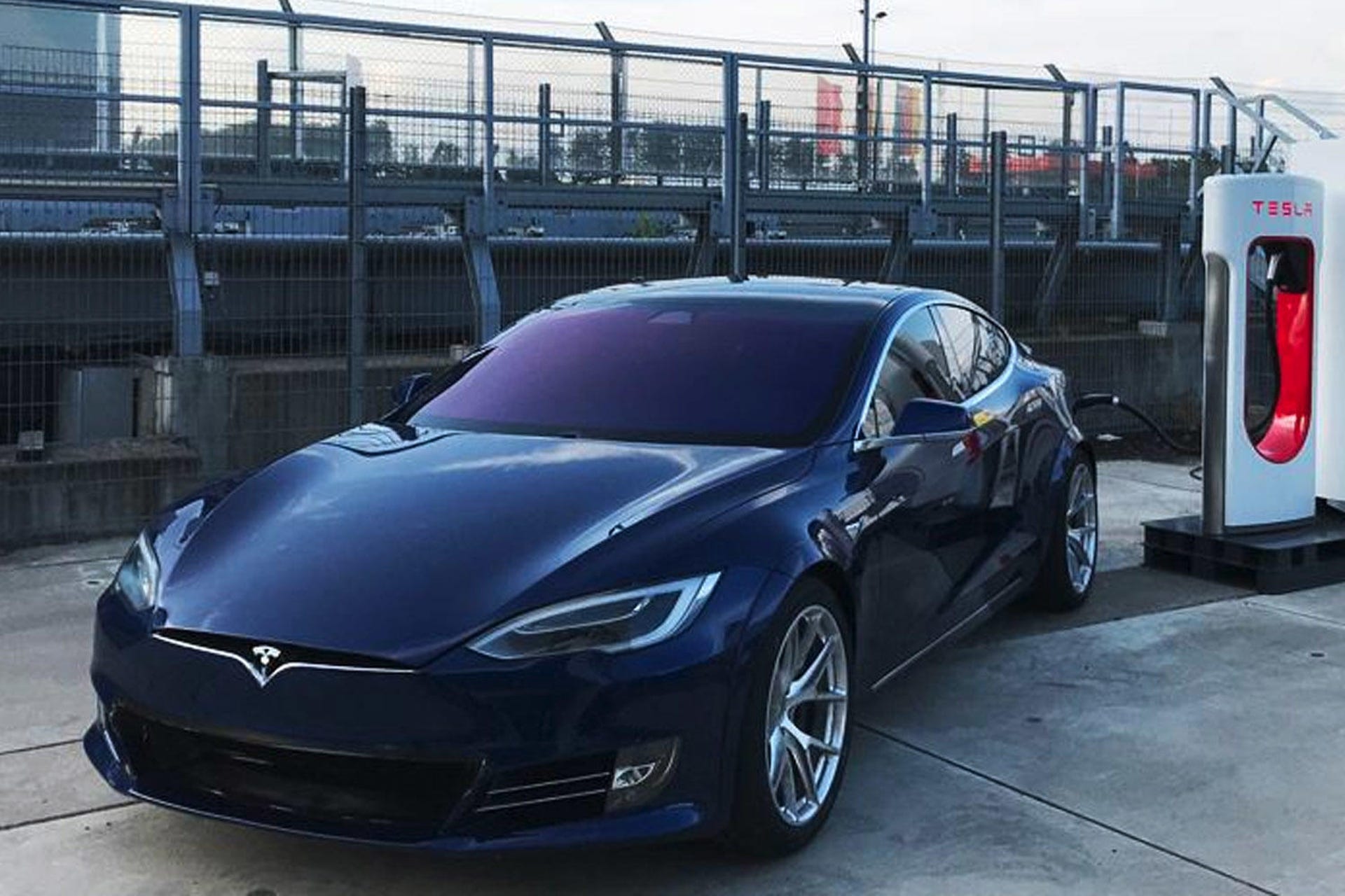 Tesla Model S Plaid at Nurburgring