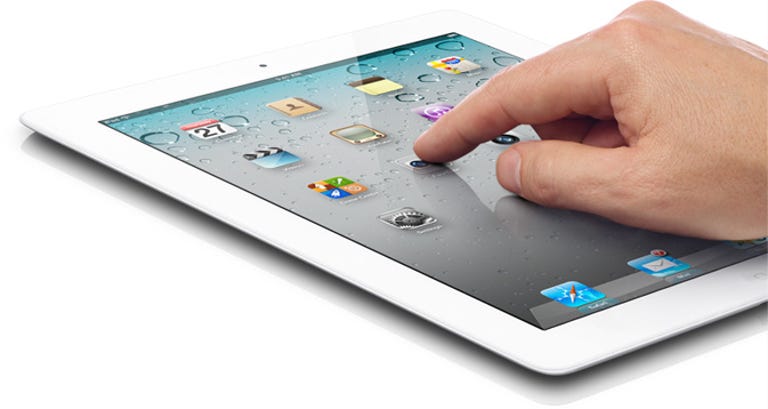 Apple iPad touch screen