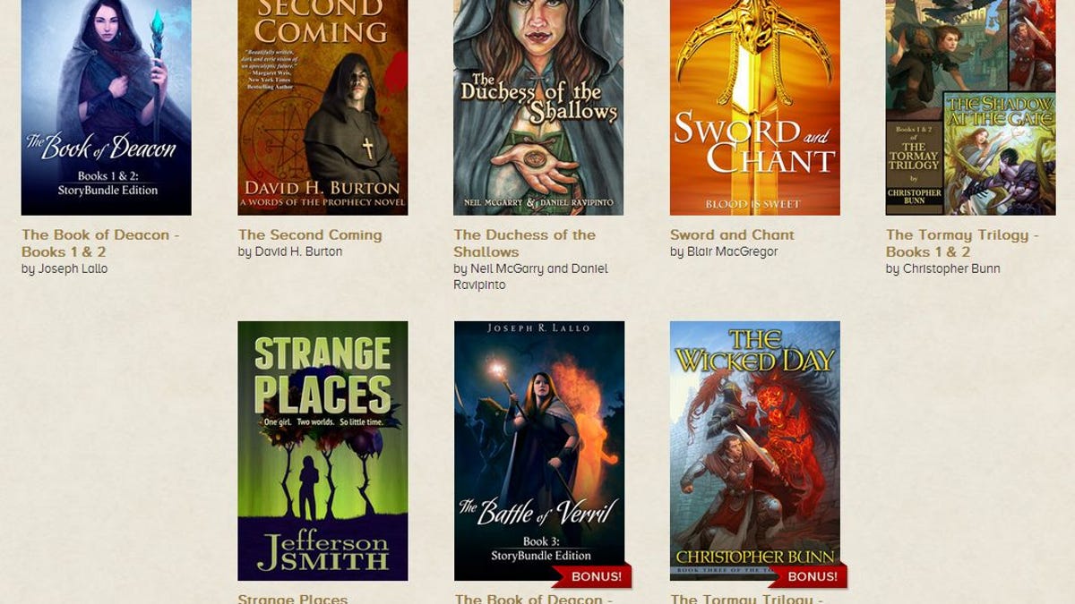The Indie Fantasy Bundle includes eight complete novels, plus two more if you pay at least $10.