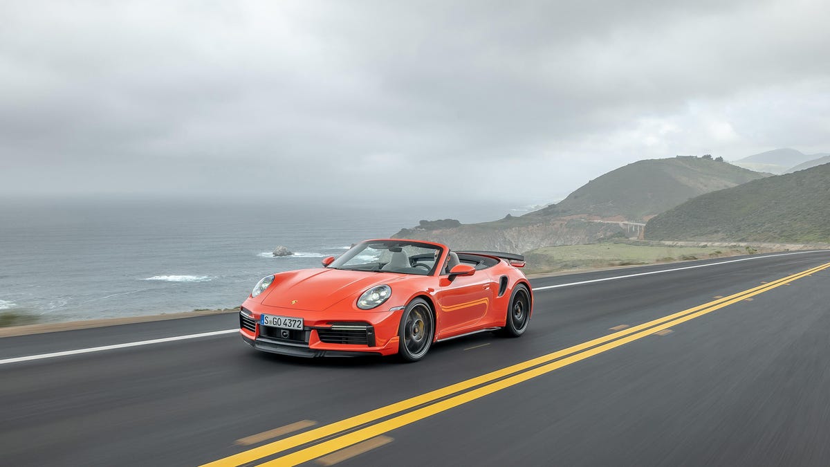 2021 Porsche 911 Turbo S Cabriolet with Sport Design Package
