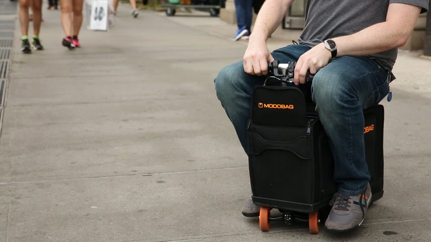 Yes, my carry-on luggage is also an electric go-cart