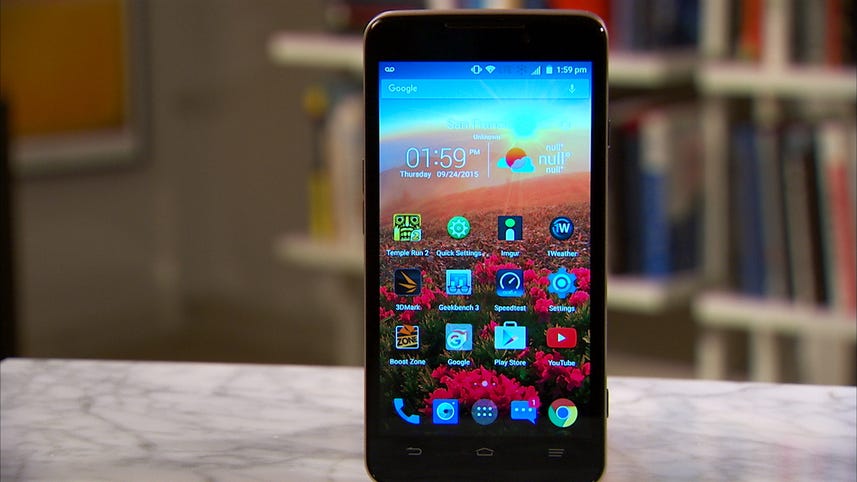 ZTE Boost Max+ serves up a big screen for a low price