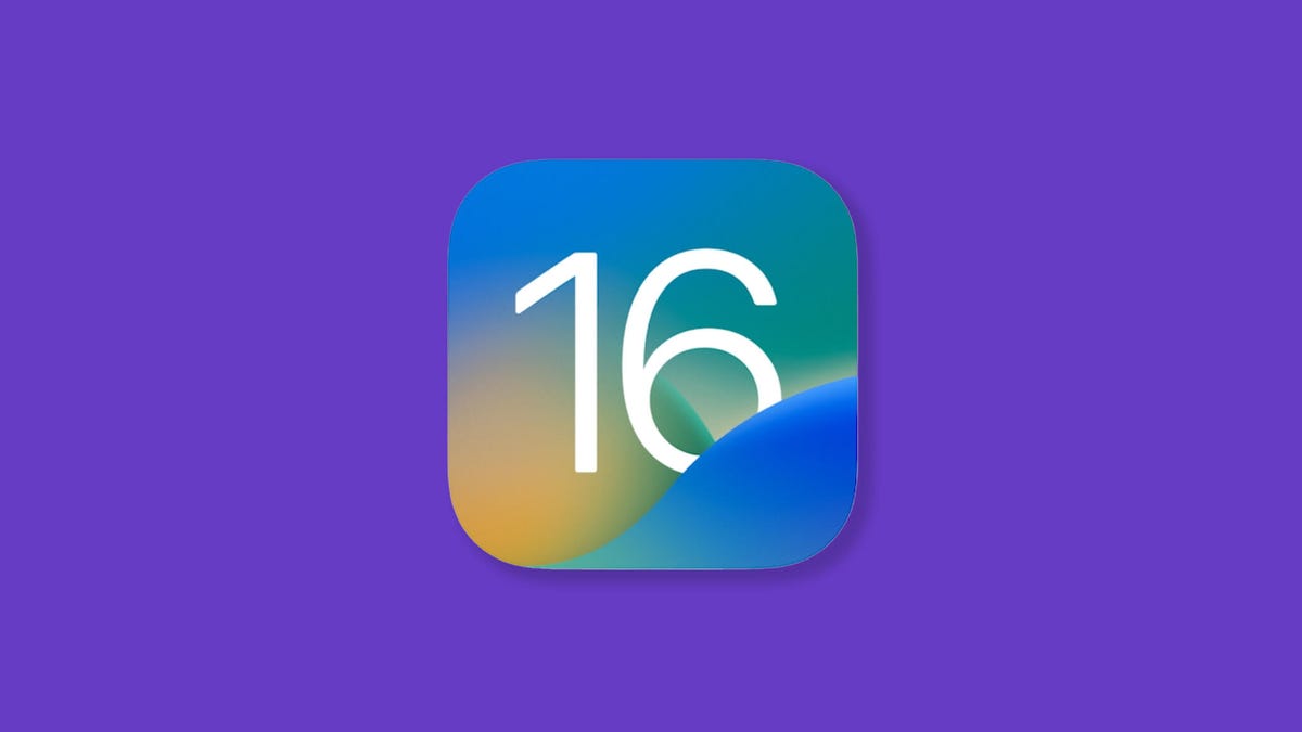 Apple's iOS 16 logo
