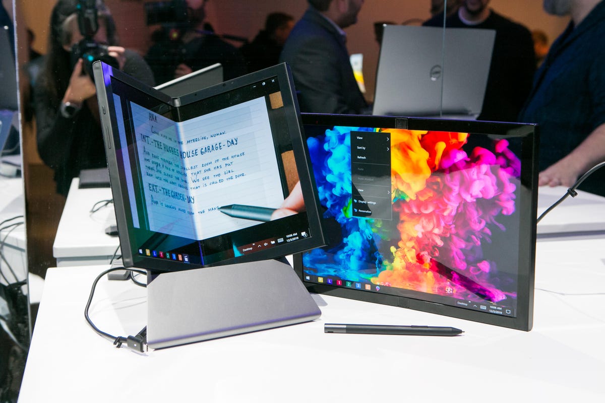 Dell Folding Tablet concept CES 2020