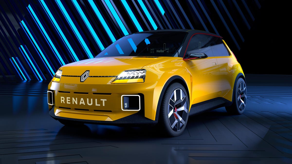 krystal Bane resident The Renault 5 hatchback (aka the Le Car) is back as a retro-styled EV - CNET