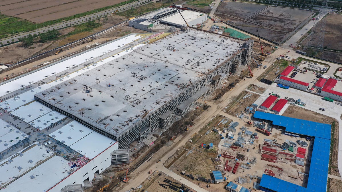Tesla factory in China