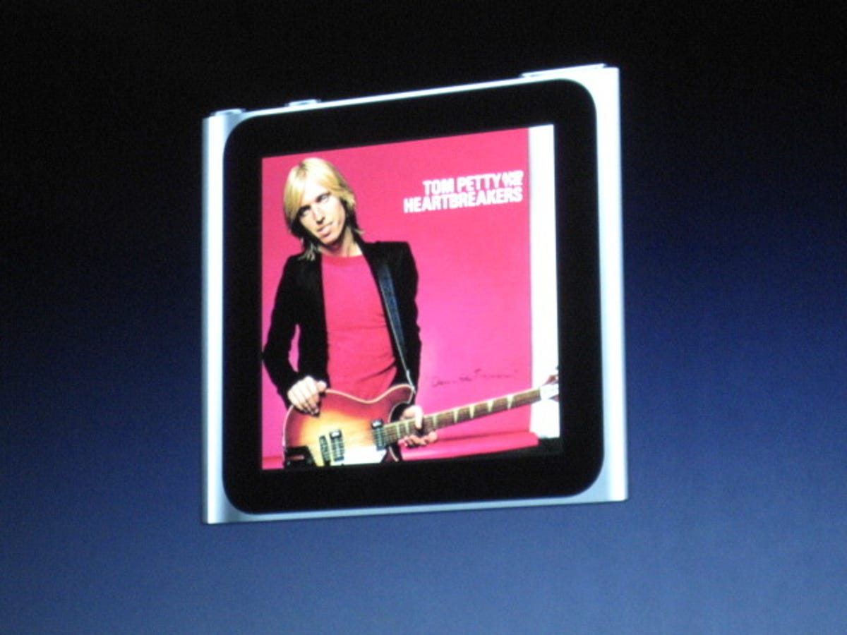 Album covers on the iPod Nano