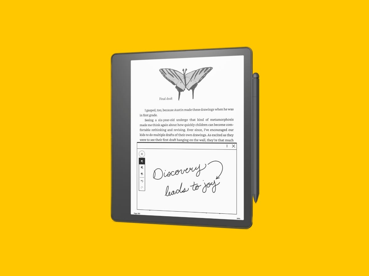 unveils a new $340 'Kindle Scribe' e-reader that doubles as