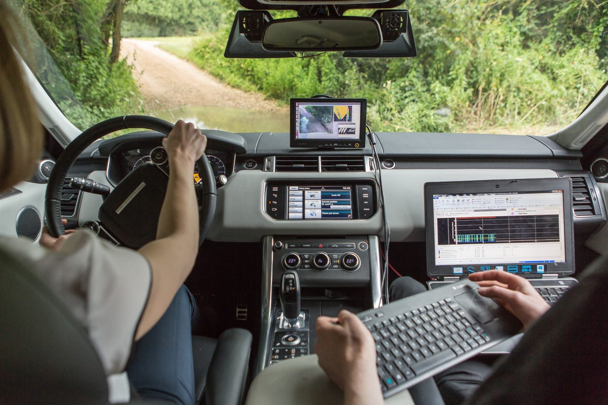 Land Rover Terrain-Based Speed Adaption development rig