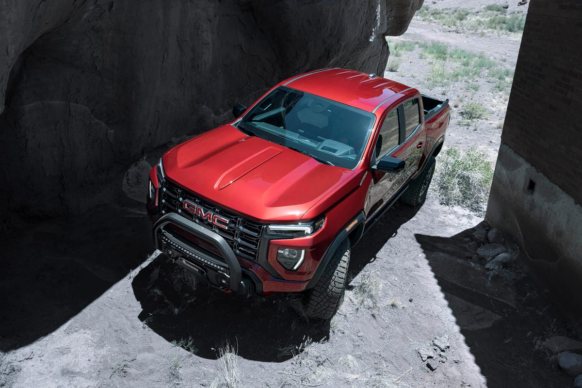 2023 GMC Canyon AT4X Edition 1 heading off the beaten path