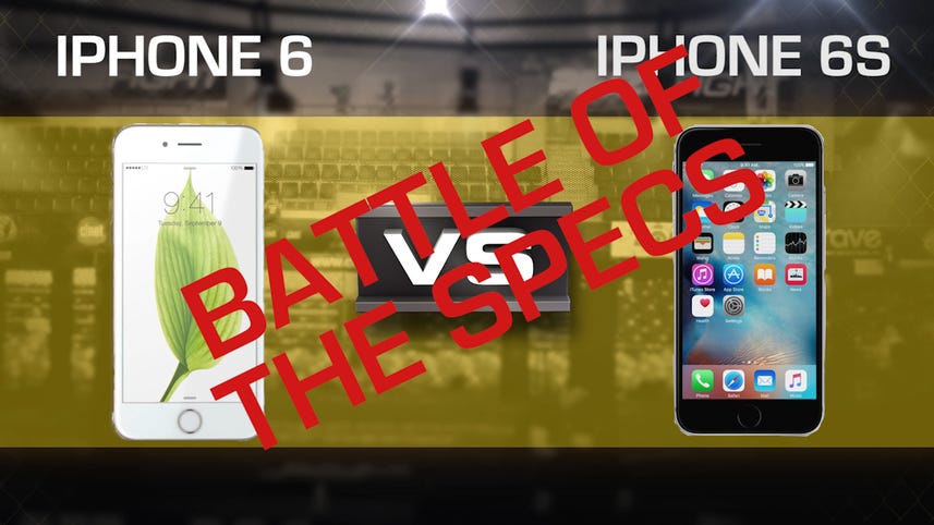 Prizefight: Battle of the Specs - iPhone 6S vs. iPhone 6