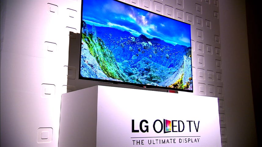 LG's $12K OLED TV ships in March