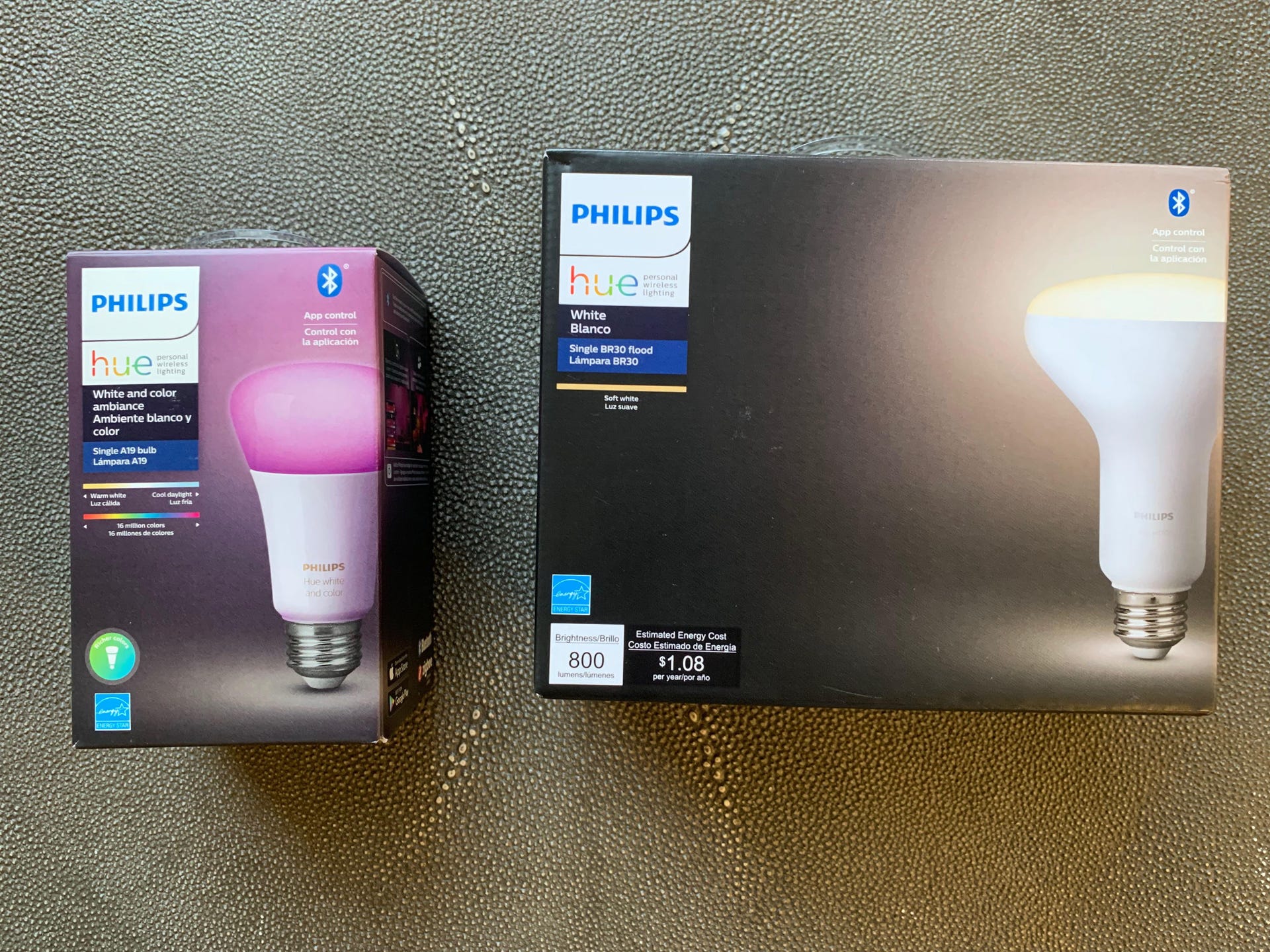 Philips Hue 2pk Br30 Color Led Smart Bluetooth Lights And Bridge