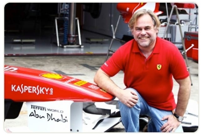 Eugene Kaspersky, CEO of Kaspersky Lab, is pro-Grand Prix racing but anti-SOPA
