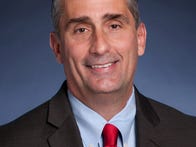 Brian Krzanich serves as Intel's executive vice president and chief operating officer.