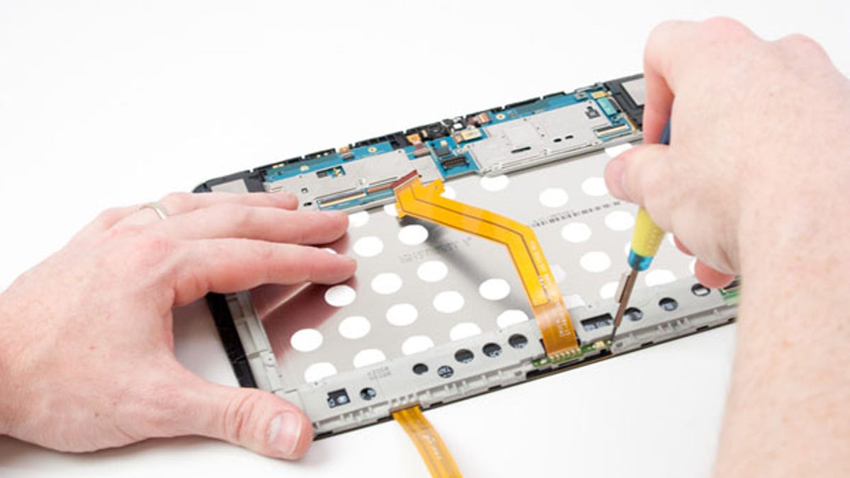 Google Nexus 10 rated 'extremely repairable' after teardown - CNET