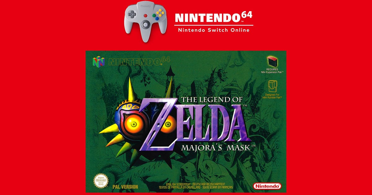 Zelda: Majora’s Masks Is Coming to Nintendo Change On-line in February