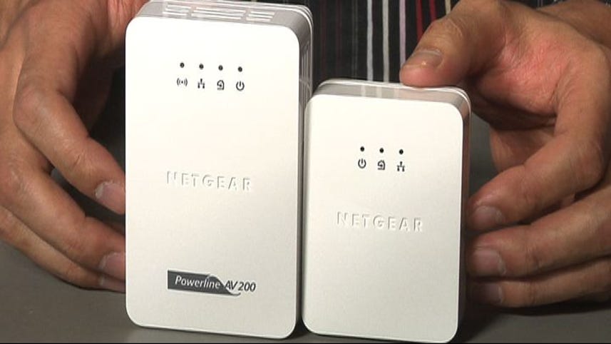 NetGear Powerline Av 200 Wireless-N Extender Kit XAVNB2001