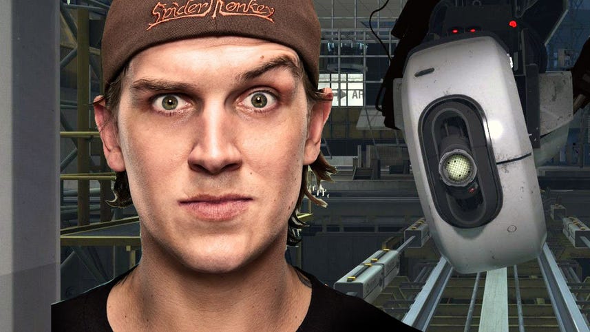 Jason Mewes meets GLaDOS using the HTC Vive