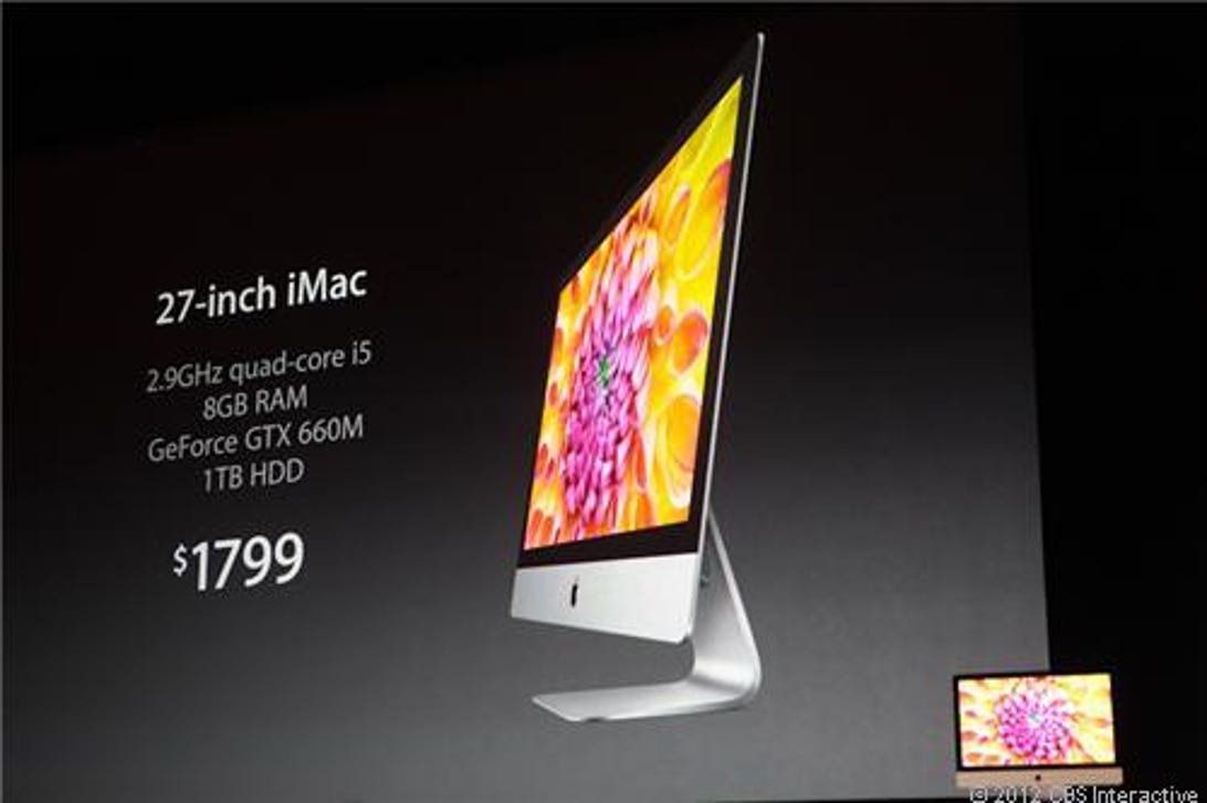 Apple's new 27-inch iMac.