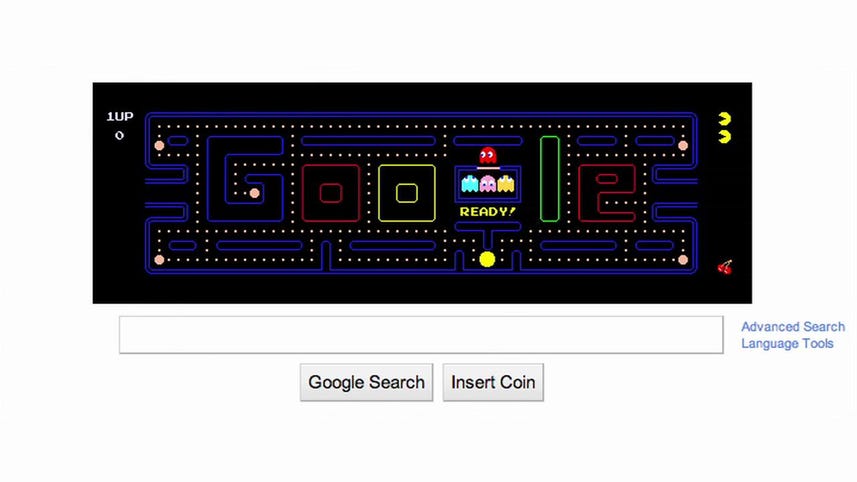 Google's Pac-Man doodle