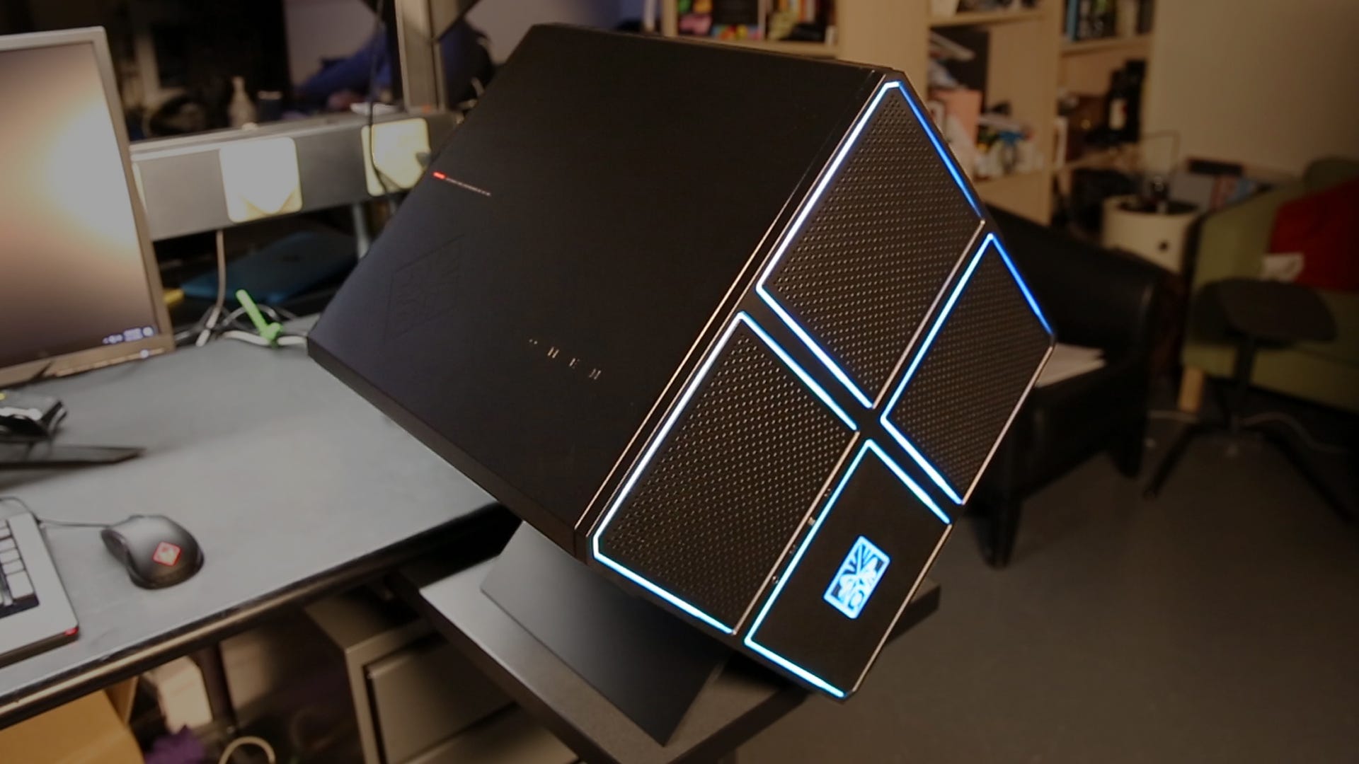 HP Omen X tells gamers it's hip to be square
