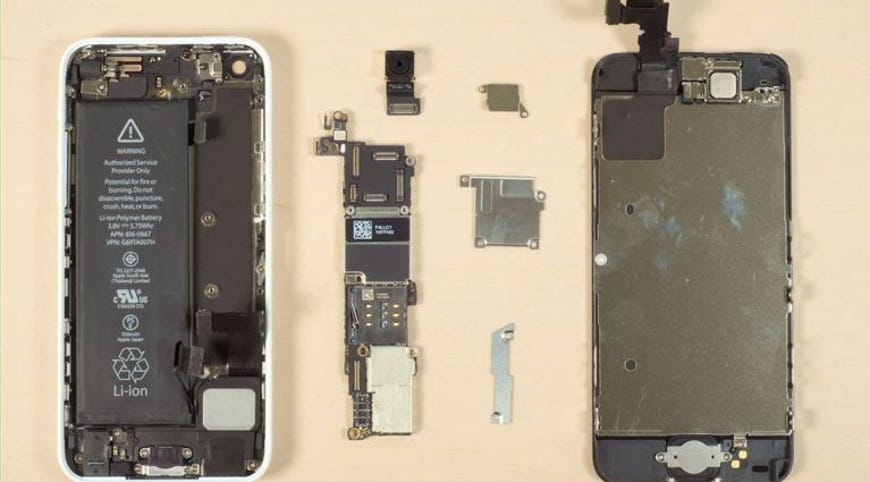 Cracking Open the Apple iPhone 5C